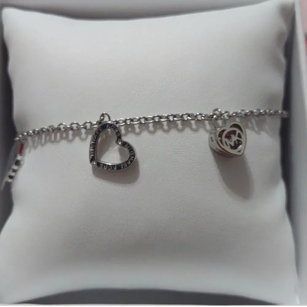 Michael kors Silver heart bracelet MKJX7780040